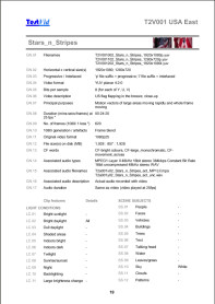 T2V001 USA East examples of features list