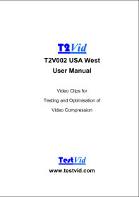 T2V002 USA West user manual extract