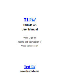 T3D041 4K manual front cover rdcd