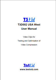 T3D002 USA West user manual rdcd