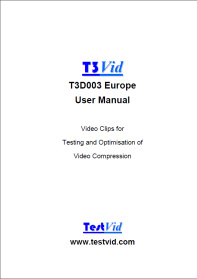 T3D003 manual front cover rdcd