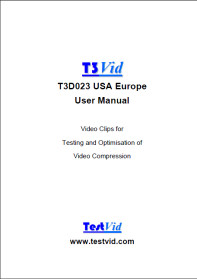 T3D023 USA Europe manual front cover rdcd